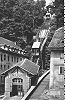 Standseilbahn Fribourg - Funiculaire Fribourg - Die Talstation nach 1900