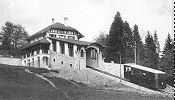 Funiculaire Neuchâtel Chaumont - Bergstation historisch