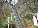 Trassee der Gütschbahn mit 4 Schienen