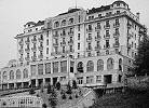 Im Jahr 1909: Standseilbahn im Bau (unten rechts)